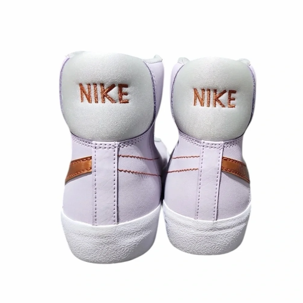 NIKE GS BLAZER MID '77 DANCE BARELY‎ GRAPE METALLIC COPPER boys 5.5 /women’s 7